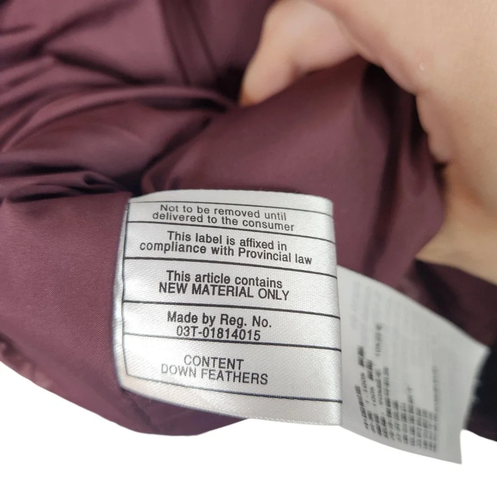 PrAna Milly Vest Womens Small Quilted Down Puffer High Collar Zip‎ Pockets